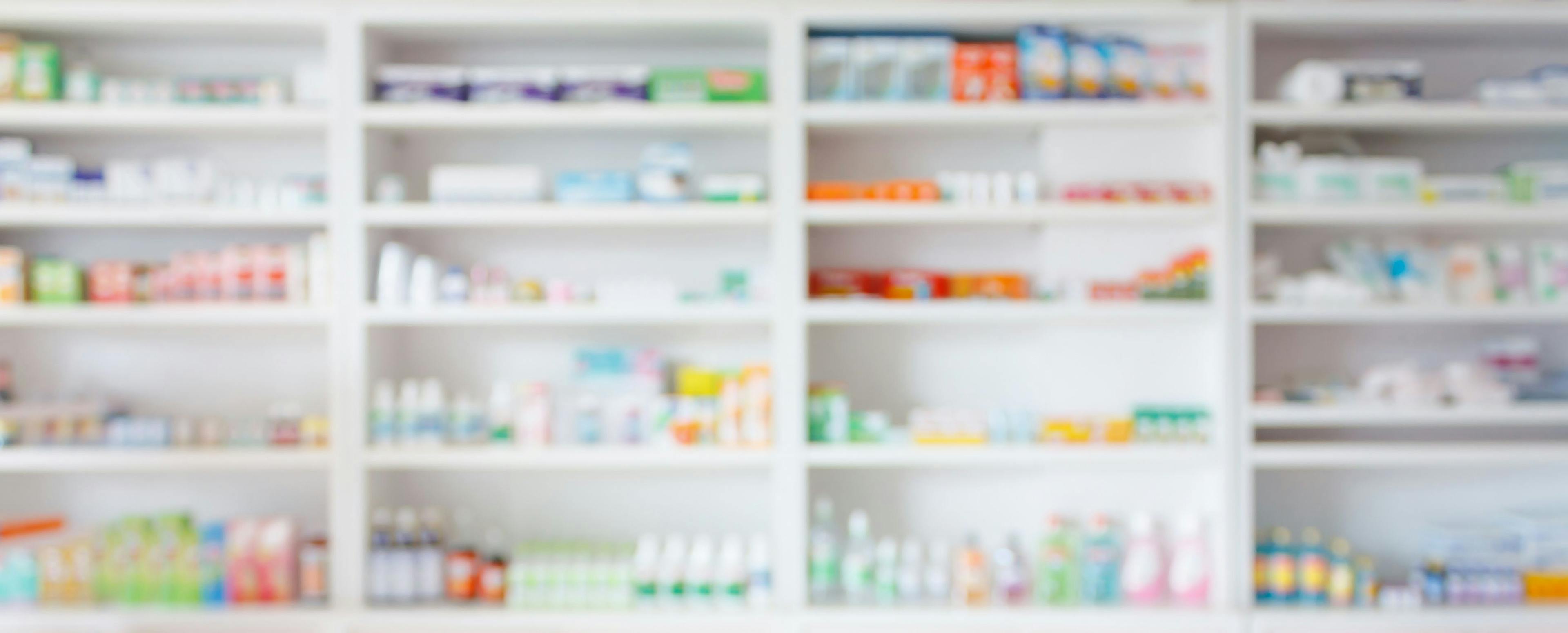 Pharmacy drugstore blur abstract background with medicine and healthcare product on shelves | Image credit: Piman Khrutmuang - stock.adobe.com 