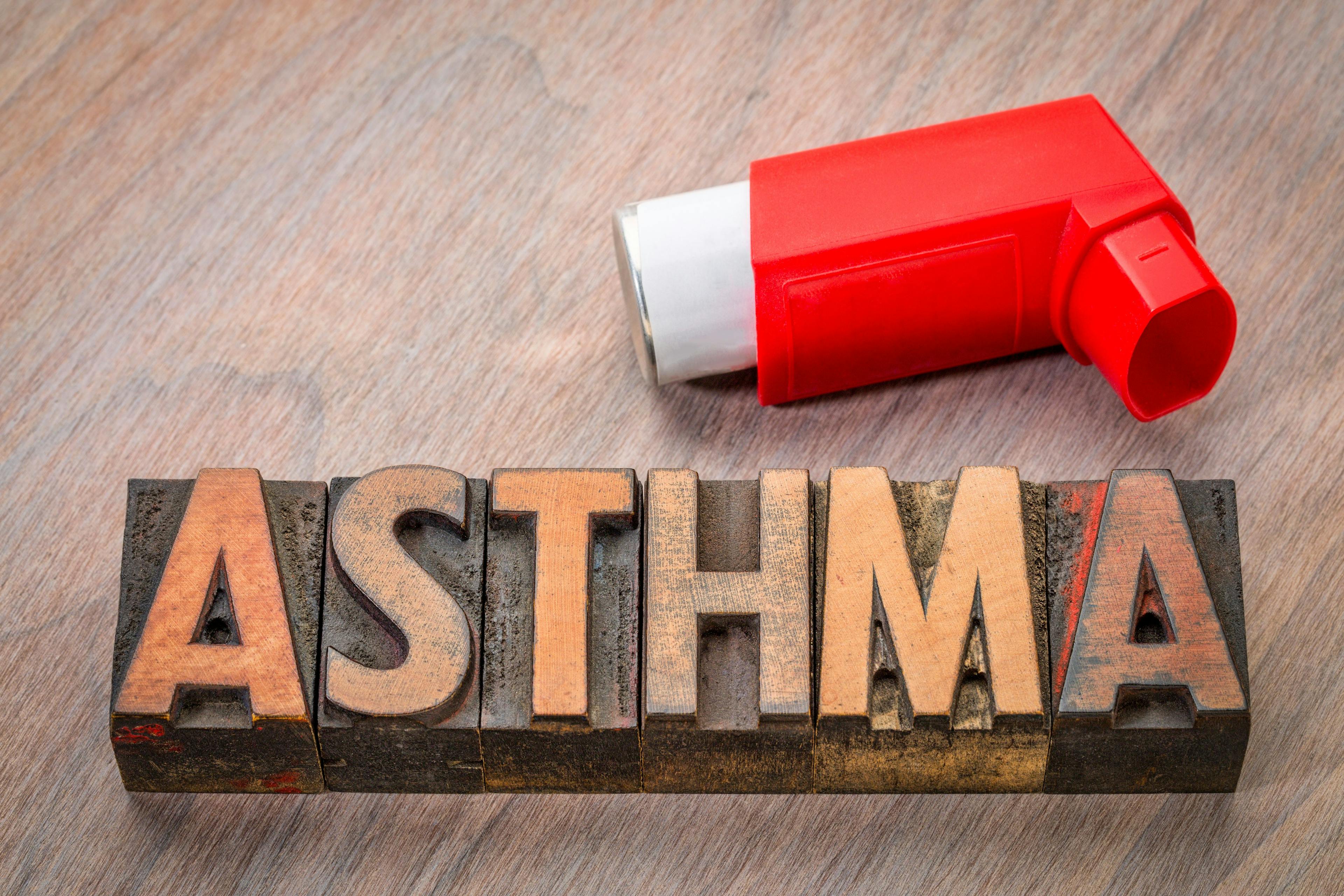 Inhaler and wooden blocks spelling asthma -- Image credit: MarekPhotoDesign.com | stock.adobe.com