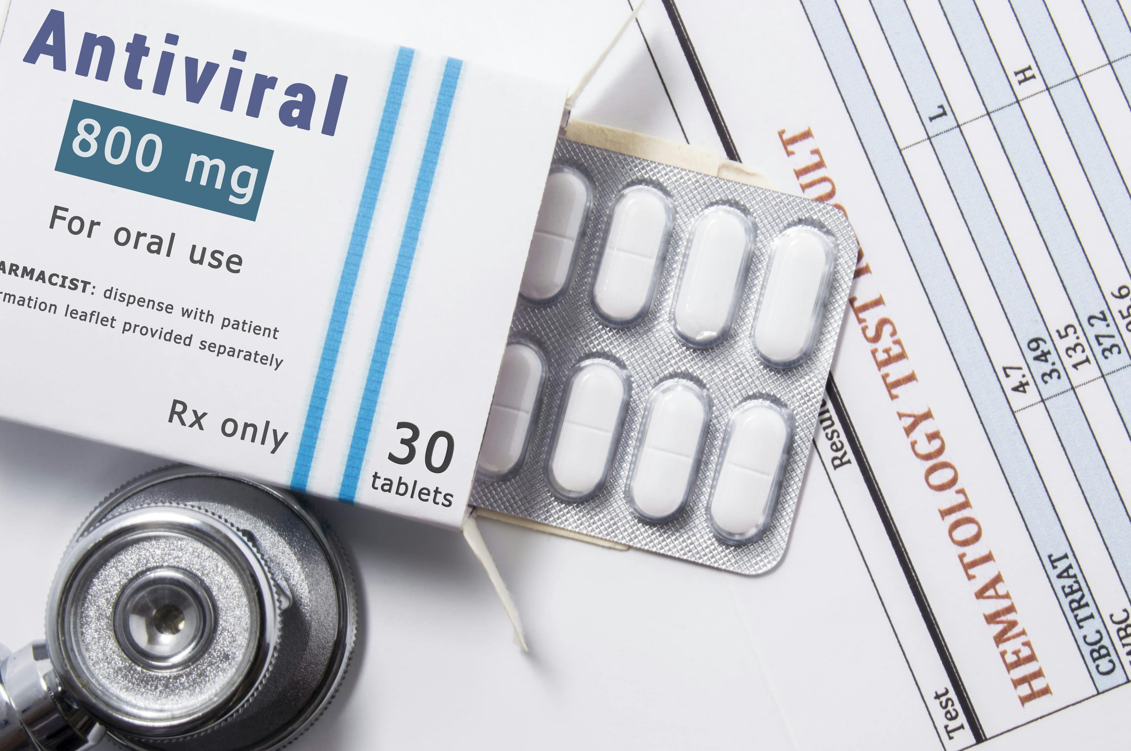 Antiviral oral drug -- Image credit: shidlovski | stock.adobe.com