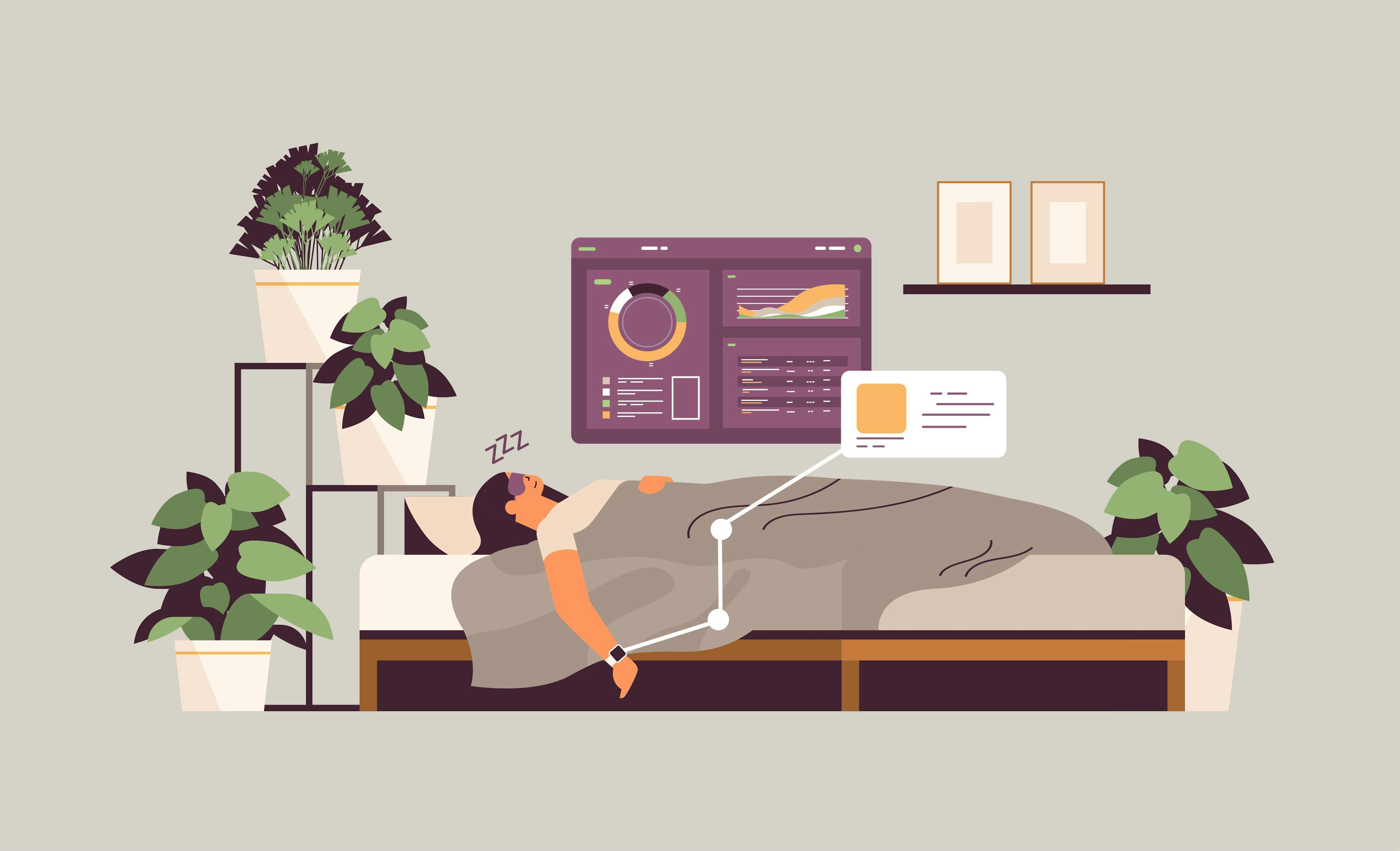 The study included 526 people who were assessed for sleep duration and quality (using wrist activity monitors) and sleep fragmentation, which looks at short interruptions of sleep. Image Credit: © mast3r - stock.adobe.com