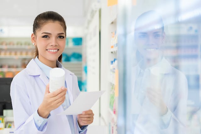 Female pharmacist working in chemist shop or pharmacy- Image credit: Atstock Productions | stock.adobe.com 