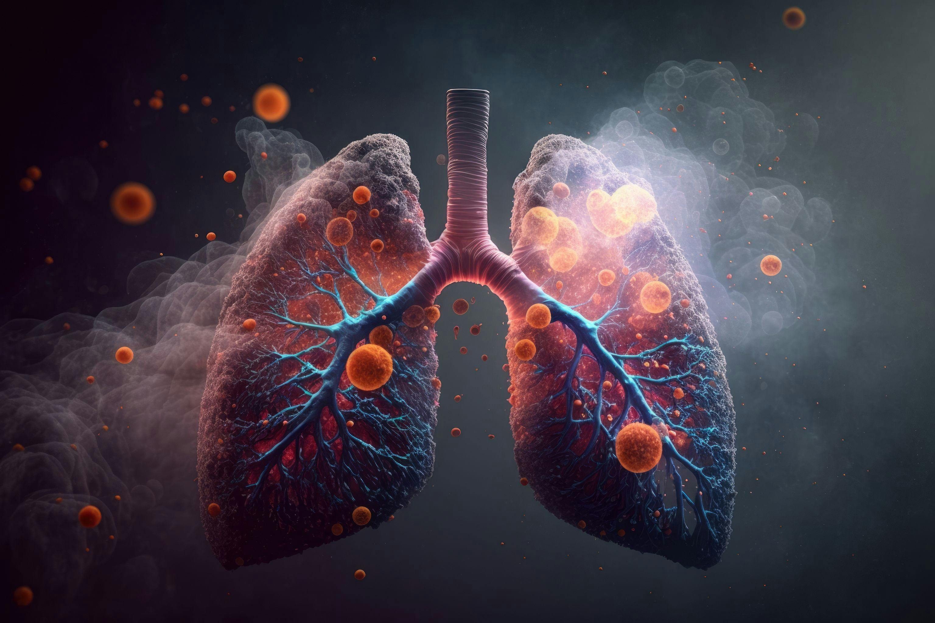 Human Lung model illness, Lung cancer and lung disease, Generative Ai - Image credit: iDoPixBox | stock.adobe.com