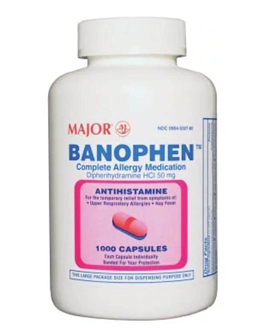Daily Medication Pearl: Diphenhydramine (Banophen) 