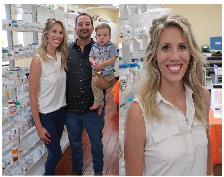 Kristin Glezman, PharmD, owner, The Medicine Shoppe, Denison, Texas, and her family | Image credit: PHTM Retail August Issue 