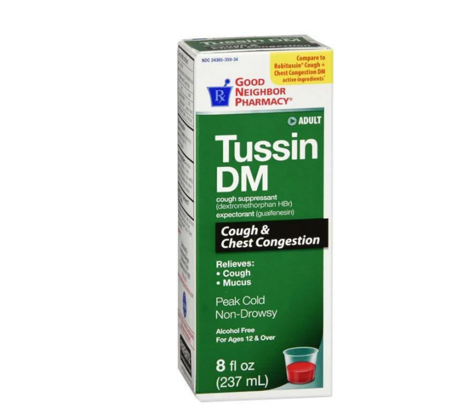 Daily OTC Pearl: Tussin DM (Dextromethorphan and Guaifenesin)