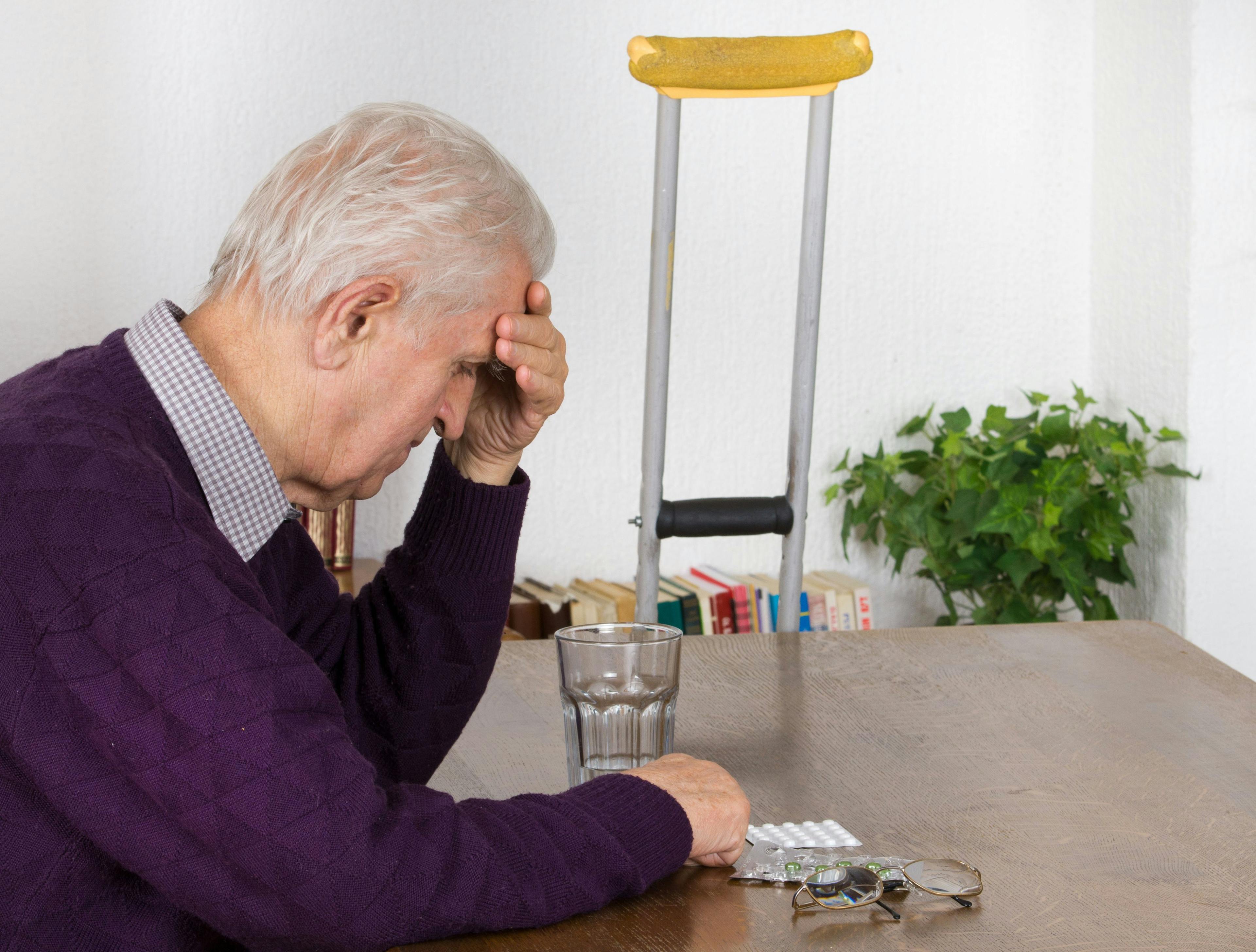 Senior man with headache | Image credit: Budimir Jevtic - stock.adobe.com