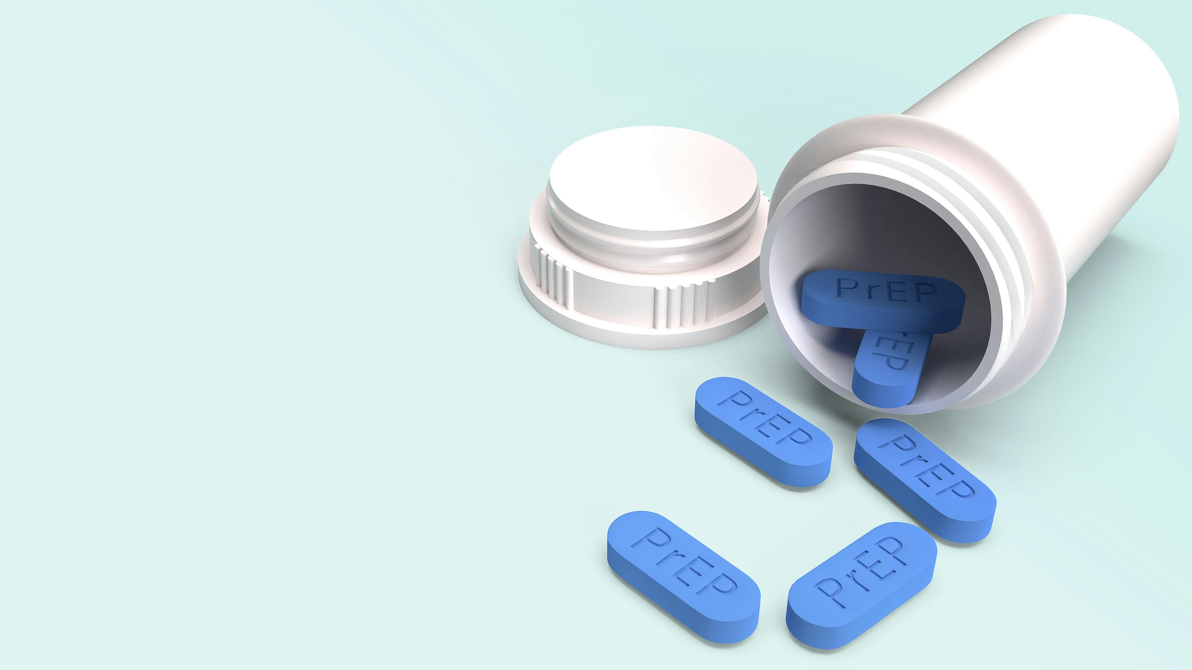 PrEP is HIV prevention pill for medical concept 3d rendering. Image Credit: Adobe Stock - niphon