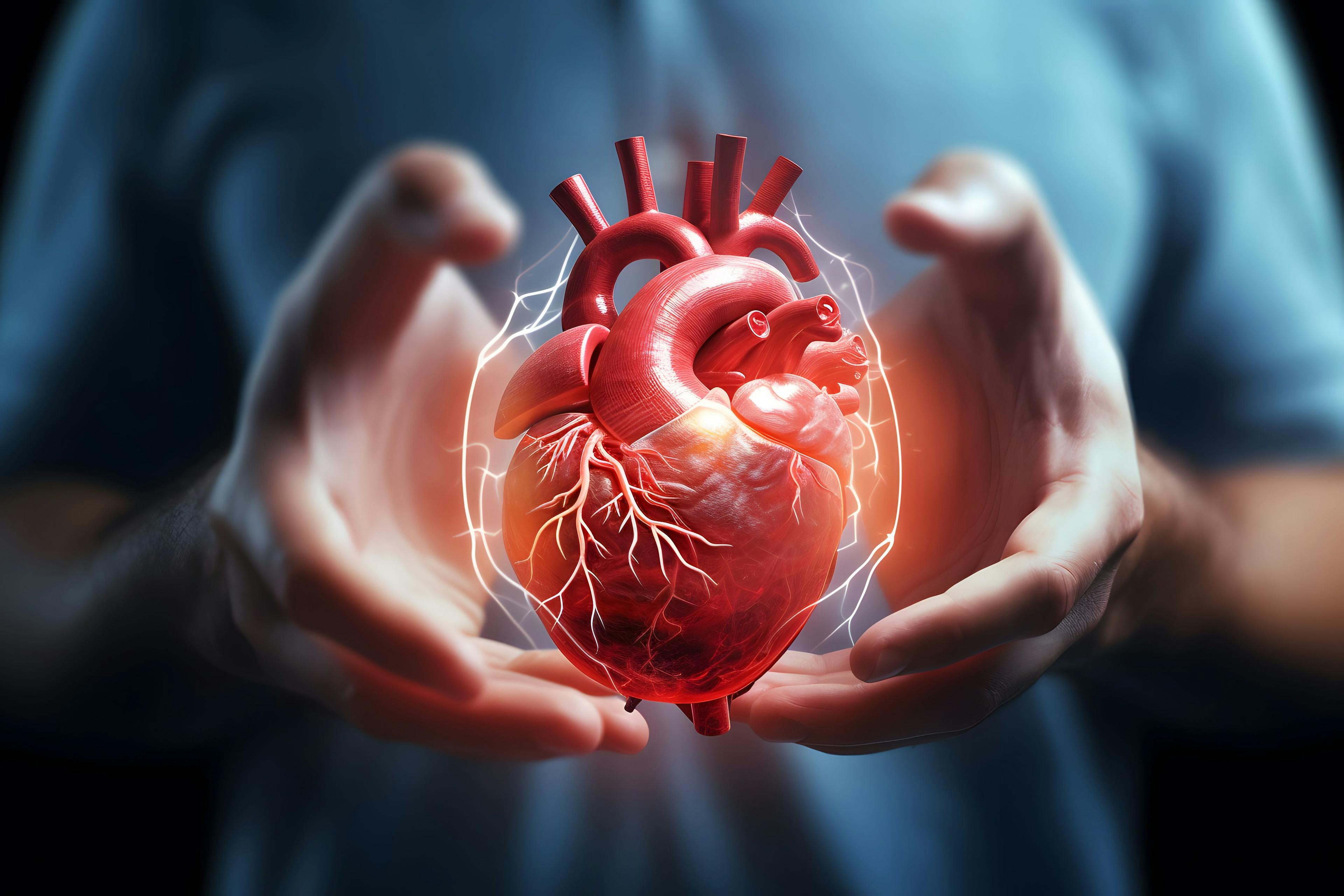 heart in mans hand illness Cardiovascular diseases ai generated art By| Image Credit: mihail - stock.adobe.com