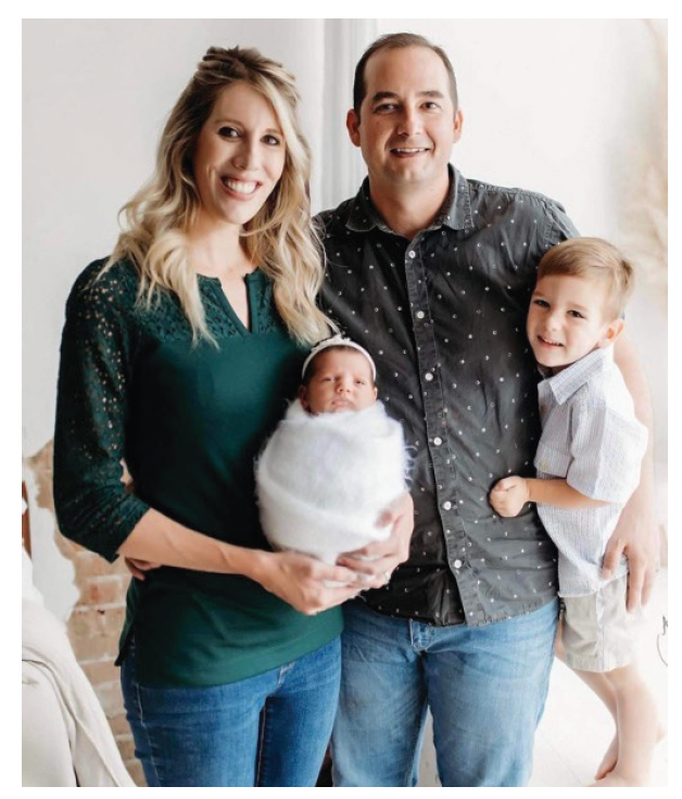 Kristin Glezman with her husband, Joe; her son, William; and her daughter, Avery | Image credit: PHTM Retail August Issue 