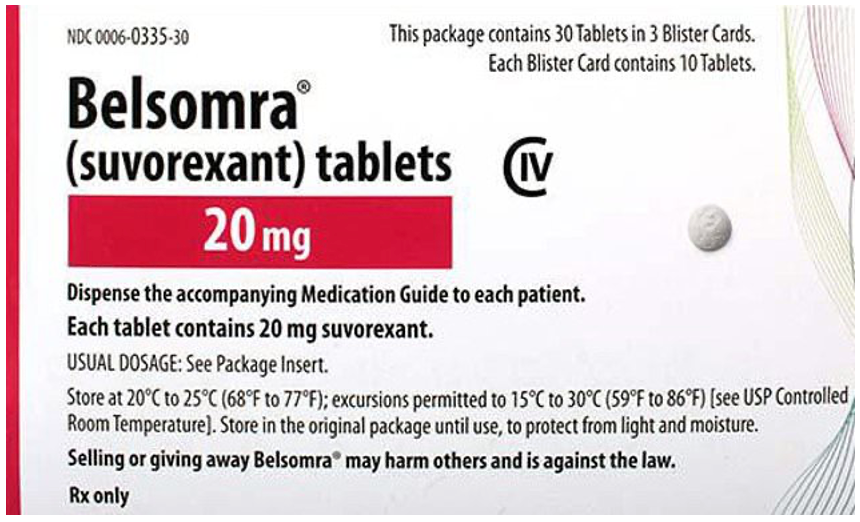 Daily Medication Pearl: Suvorexant (Belsomra)