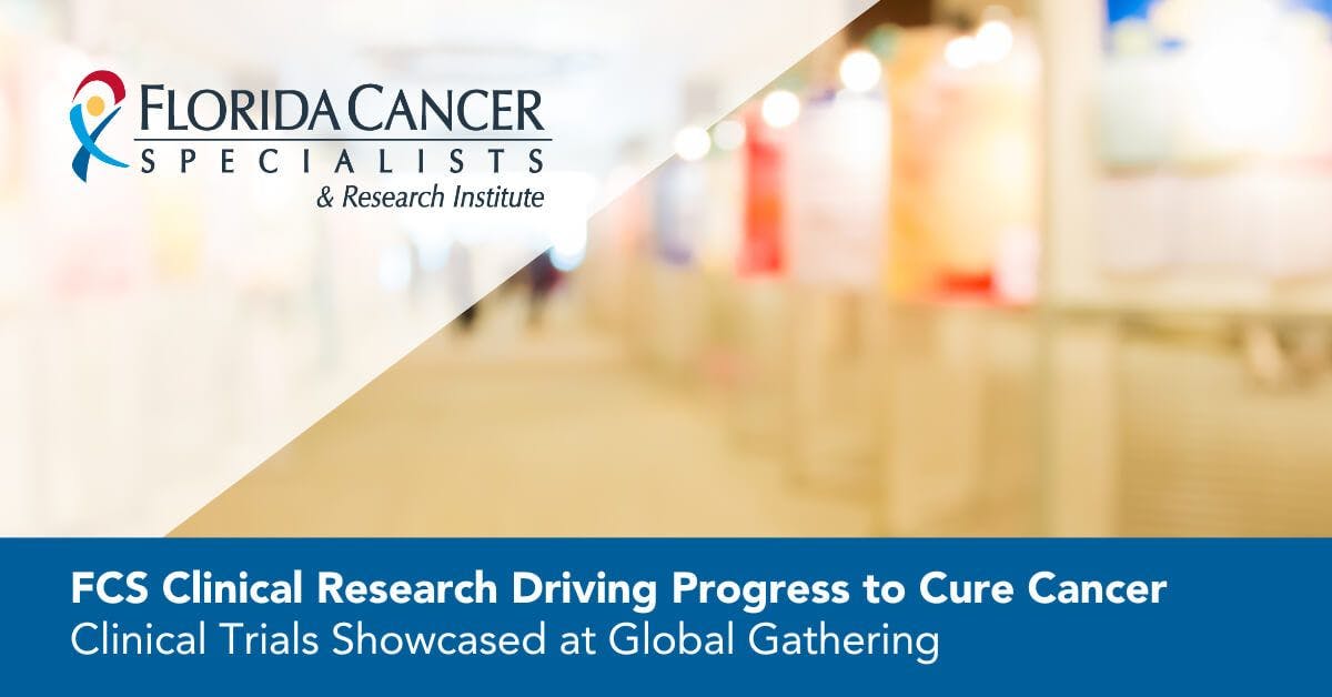 FCS clinical research driving progress to cure cancer -- Image Credit: © Florida Cancer Specialists & Research Institute, LLC