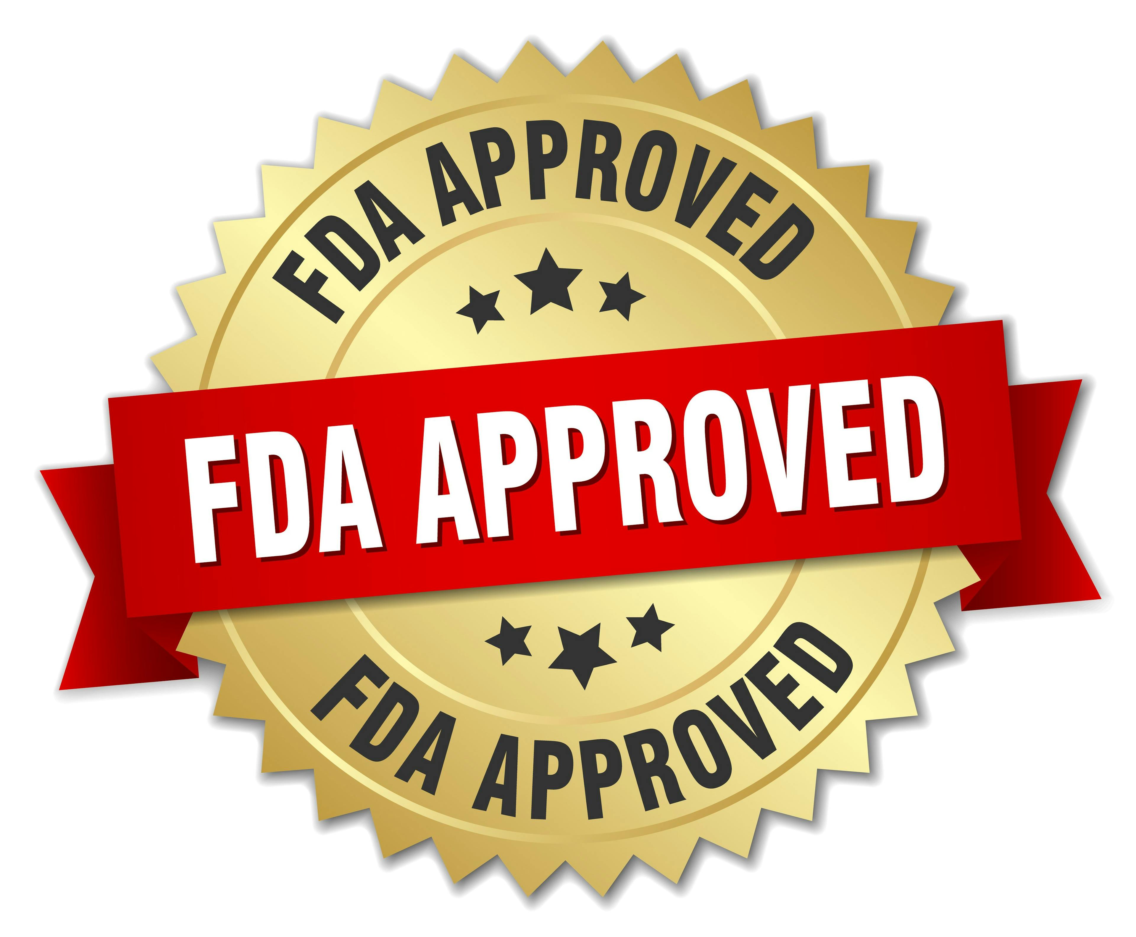 FDA approved gold badge