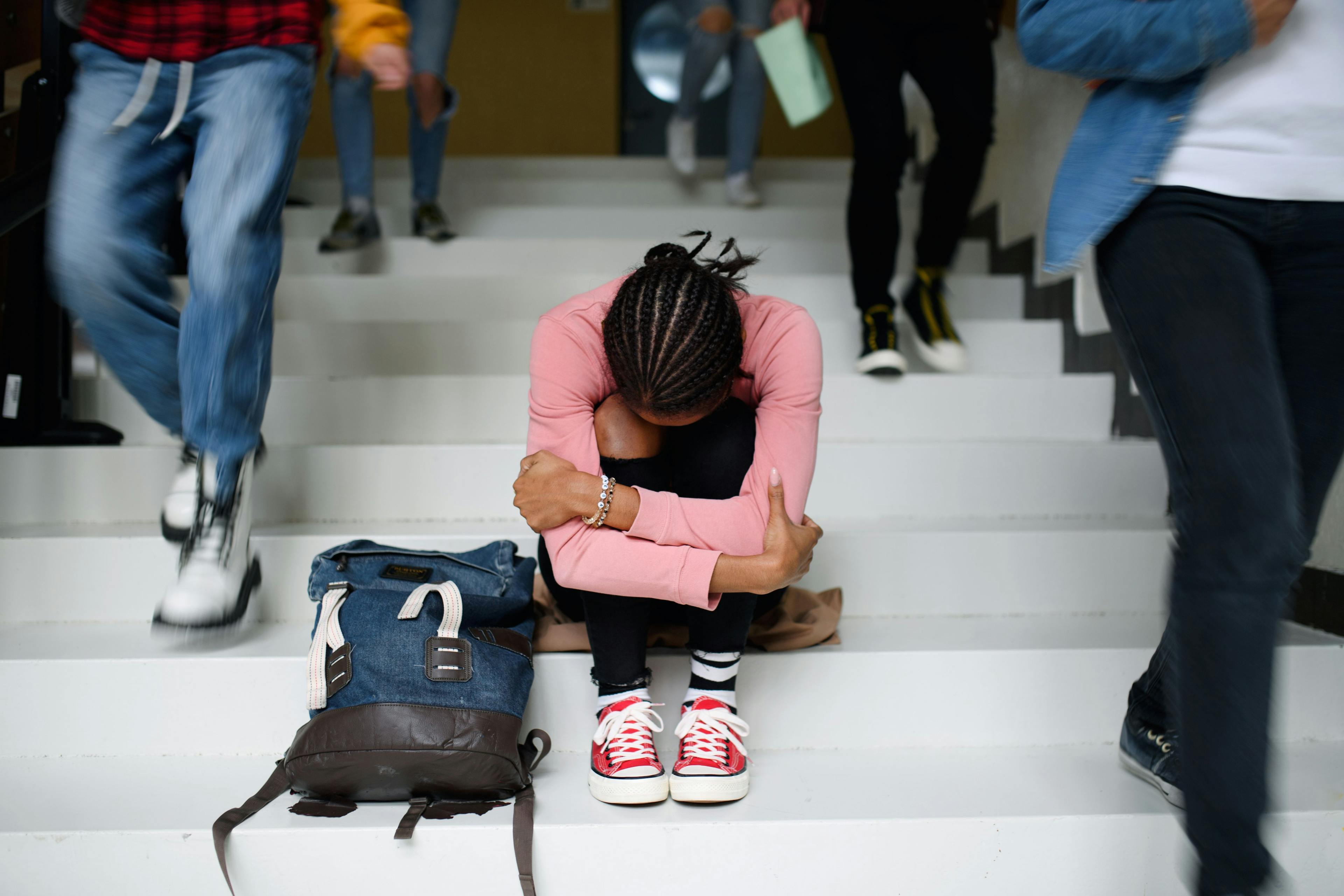 Depressed student image | Image credit: Halfpoint - stock.adobe.com