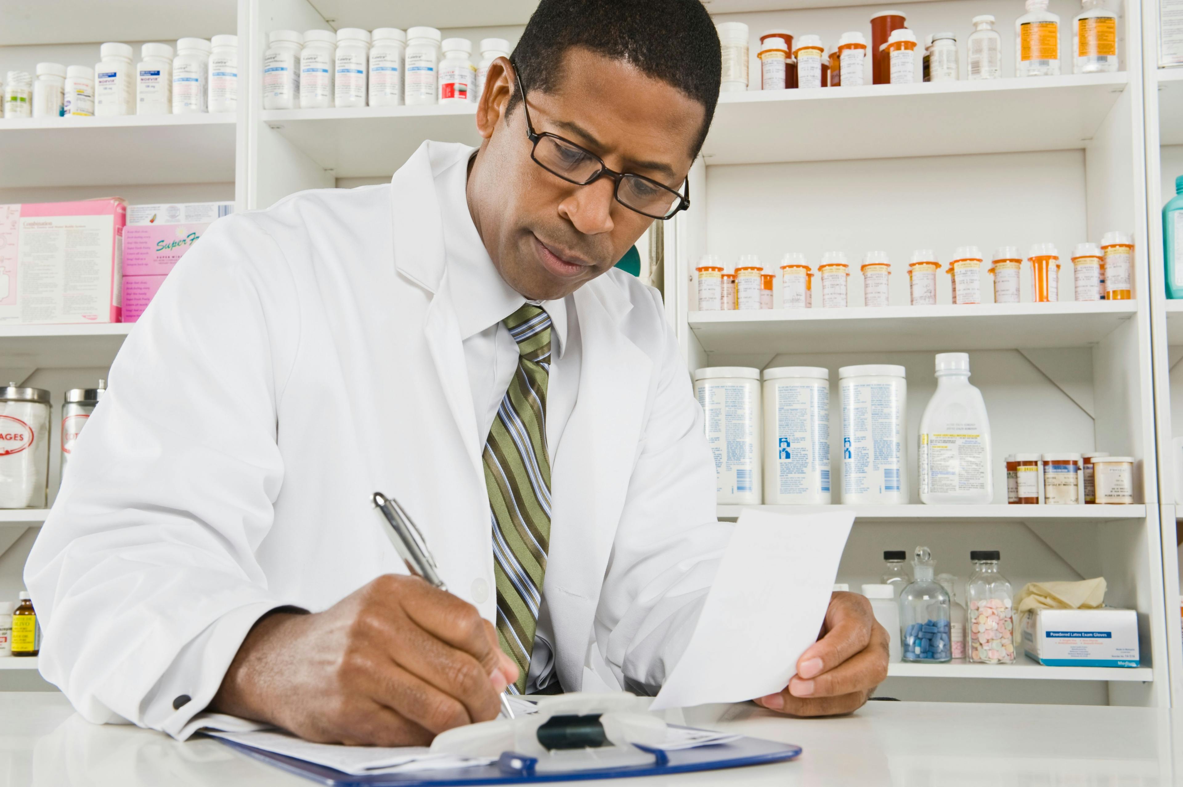 Pharmacist working in pharmacy -- Image credit: moodboard | stock.adobe.com