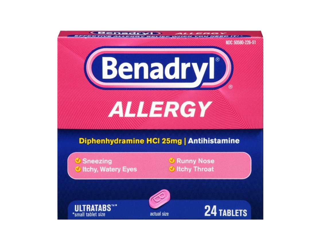 Daily OTC Pearl: Diphenhydramine (Benadryl)