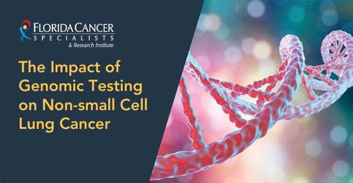 Clinical Research Demonstrates Positive Impact of Genomic Testing for Patients with Non-small Cell Lung Cancer