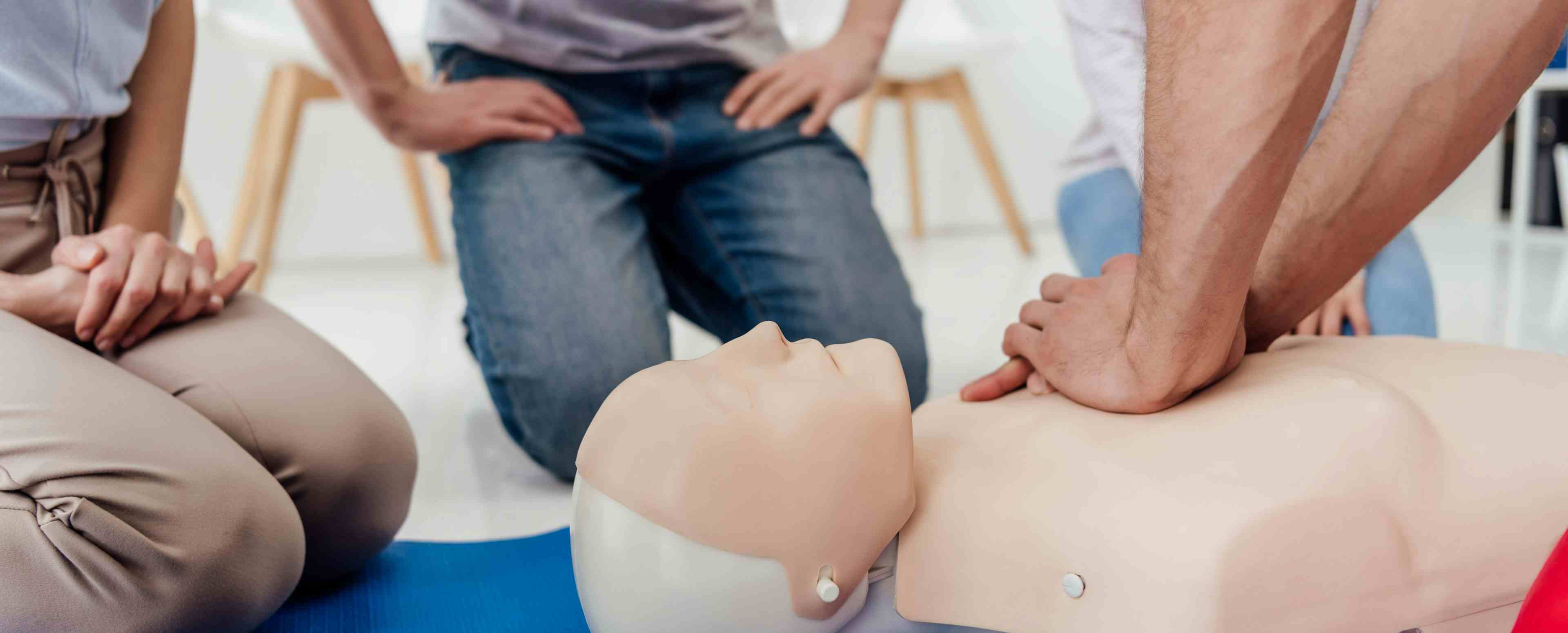 cropped view of man performing chest compression on dummy during cpr training class - Image credit: LIGHTFIELD STUDIOS | stock.adobe.com