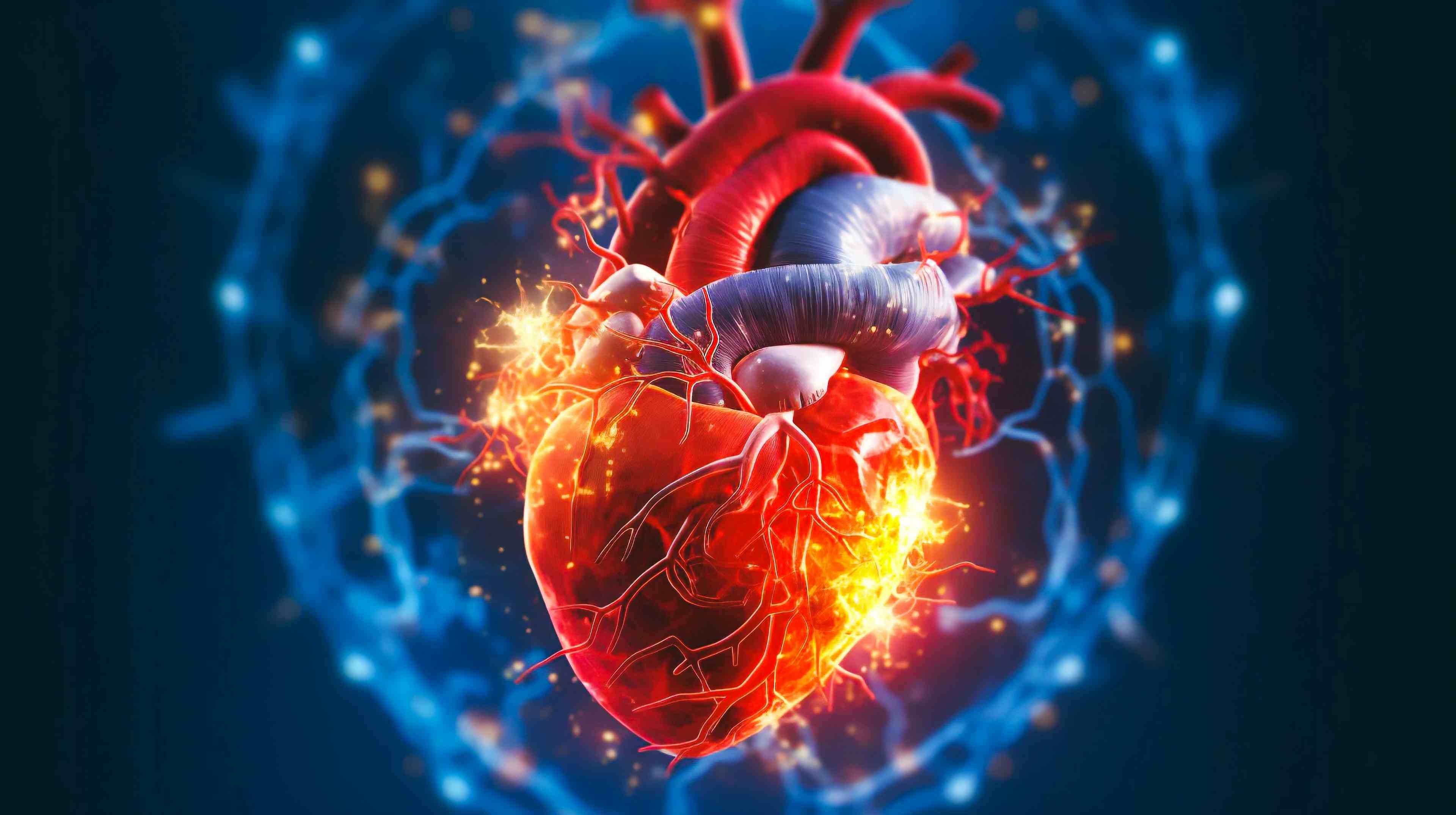 3D illustration of heart