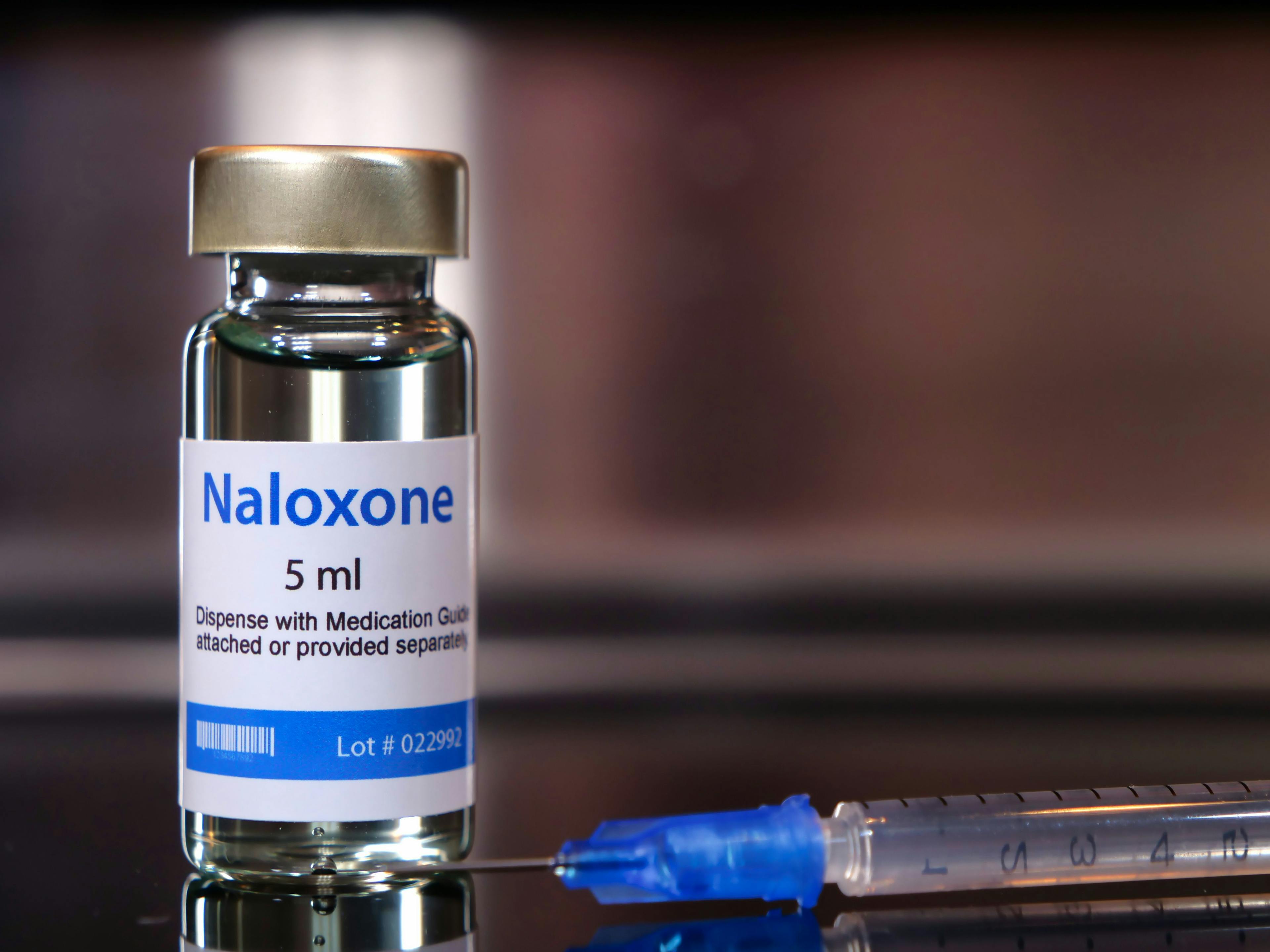 Vial of naloxone with syringe | Image credit: Bernard Chantal - stock.adobe.com