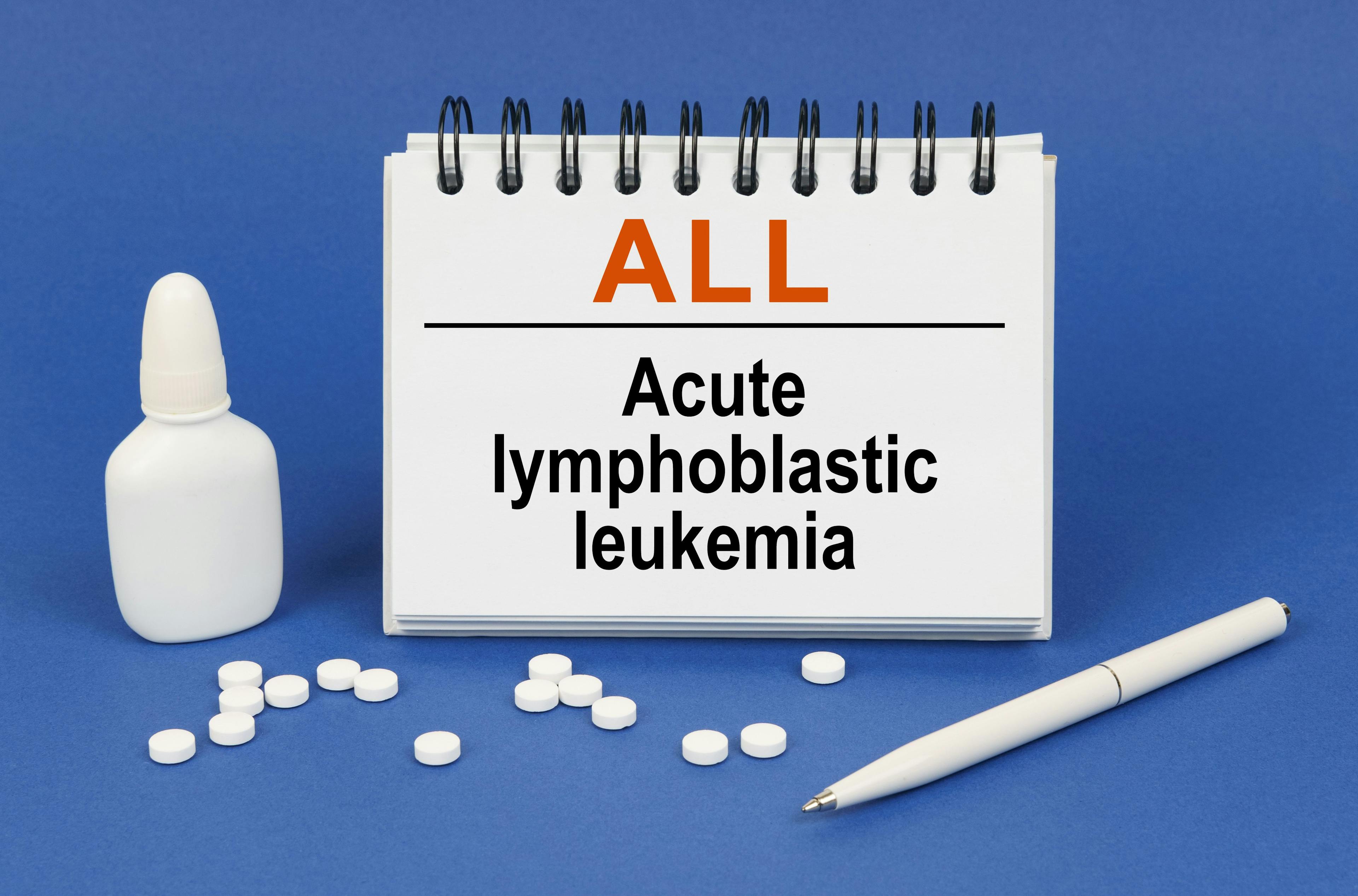 Acute lymphoblastic leukemia on notepad -- Image credit: Dzmitry | stock.adobe.com
