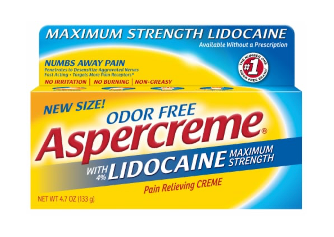 Daily OTC Pearl: Aspercreme 10%