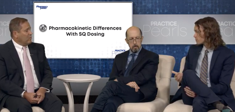 Practice Pearl 3: Pharmacokinetic Differences with SQ Dosing