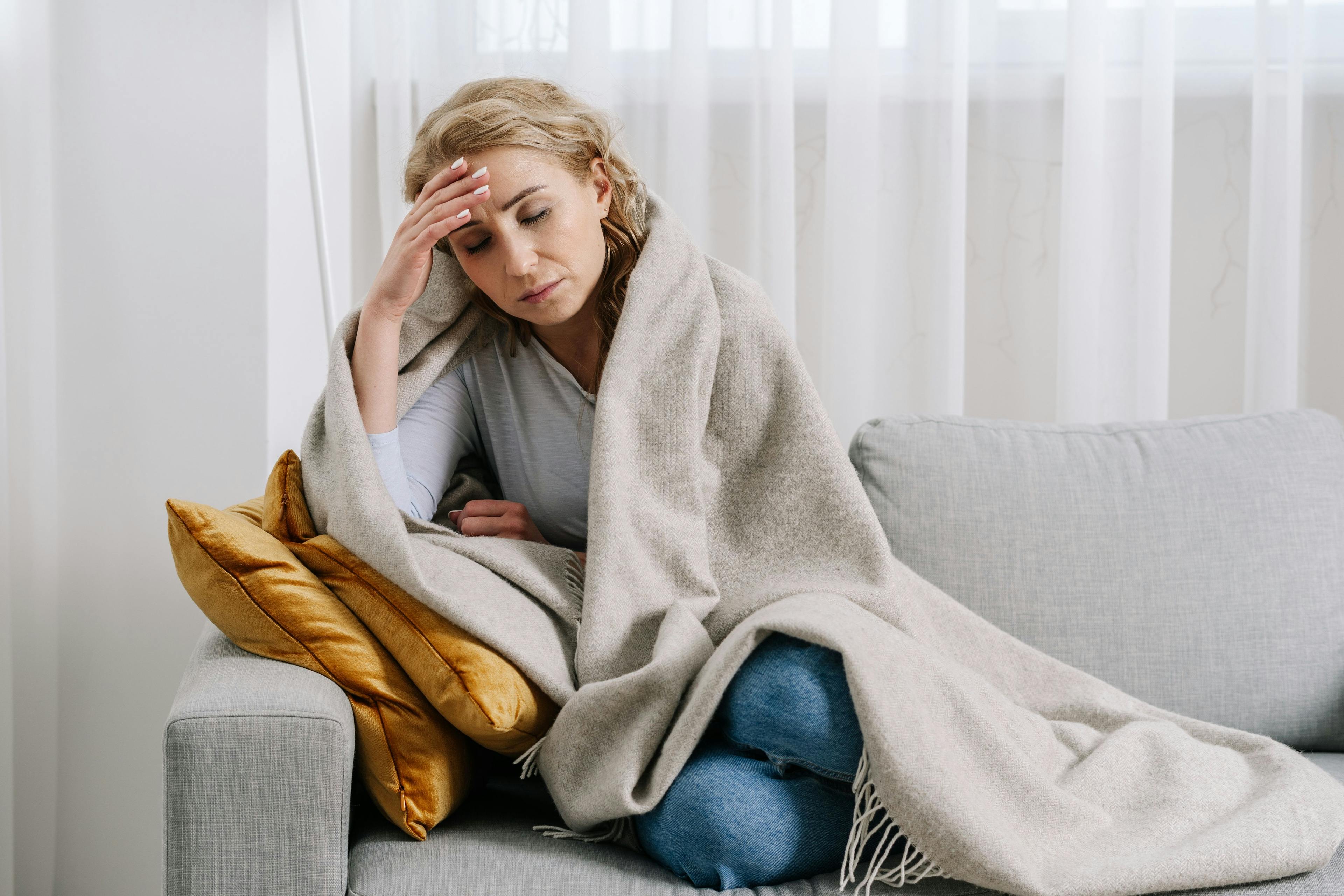 Woman experiencing fatigue