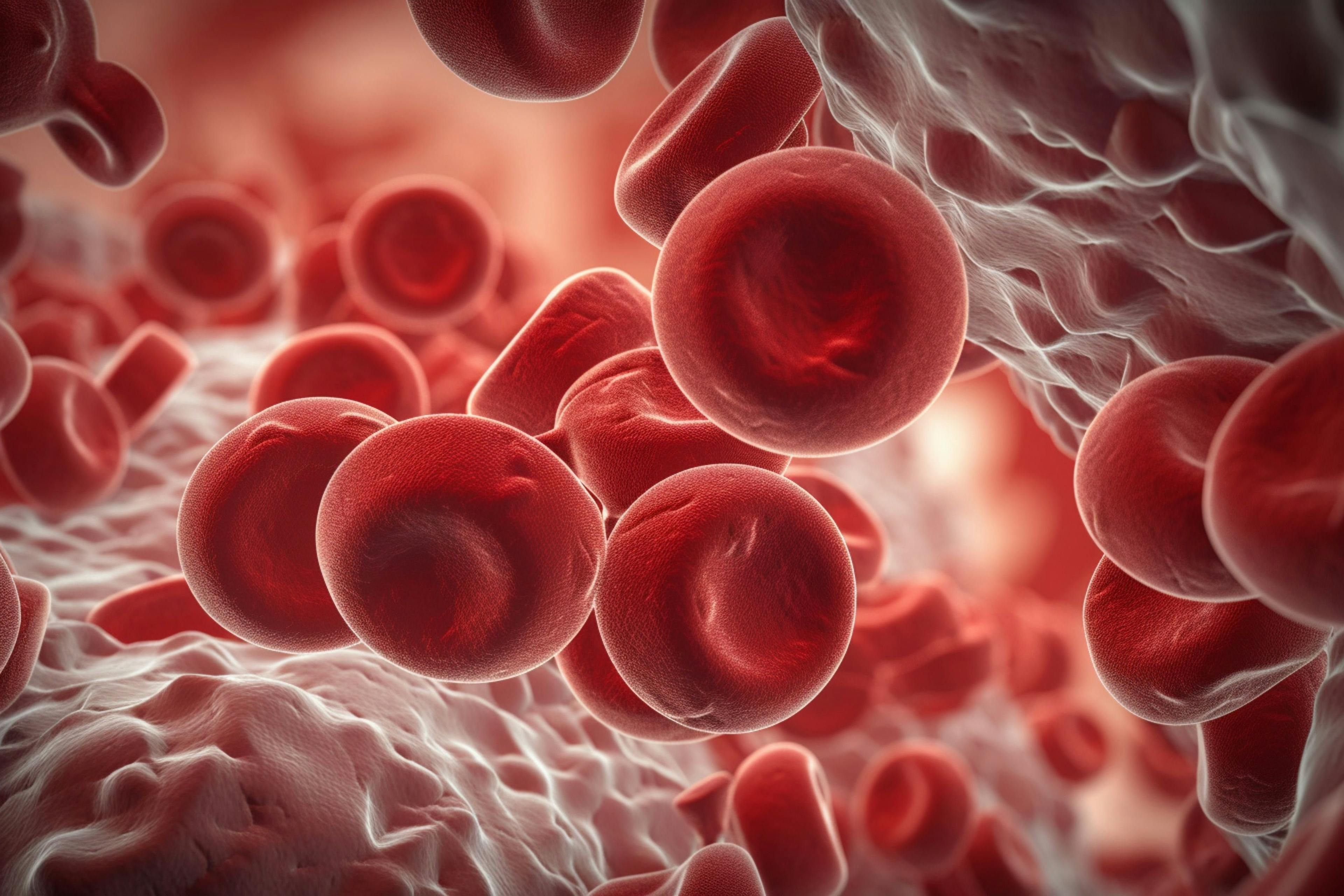 Blood cells in a bone marrow biopsy, AI Generative. Credit: Катерина Євтехова - stock.adobe.com