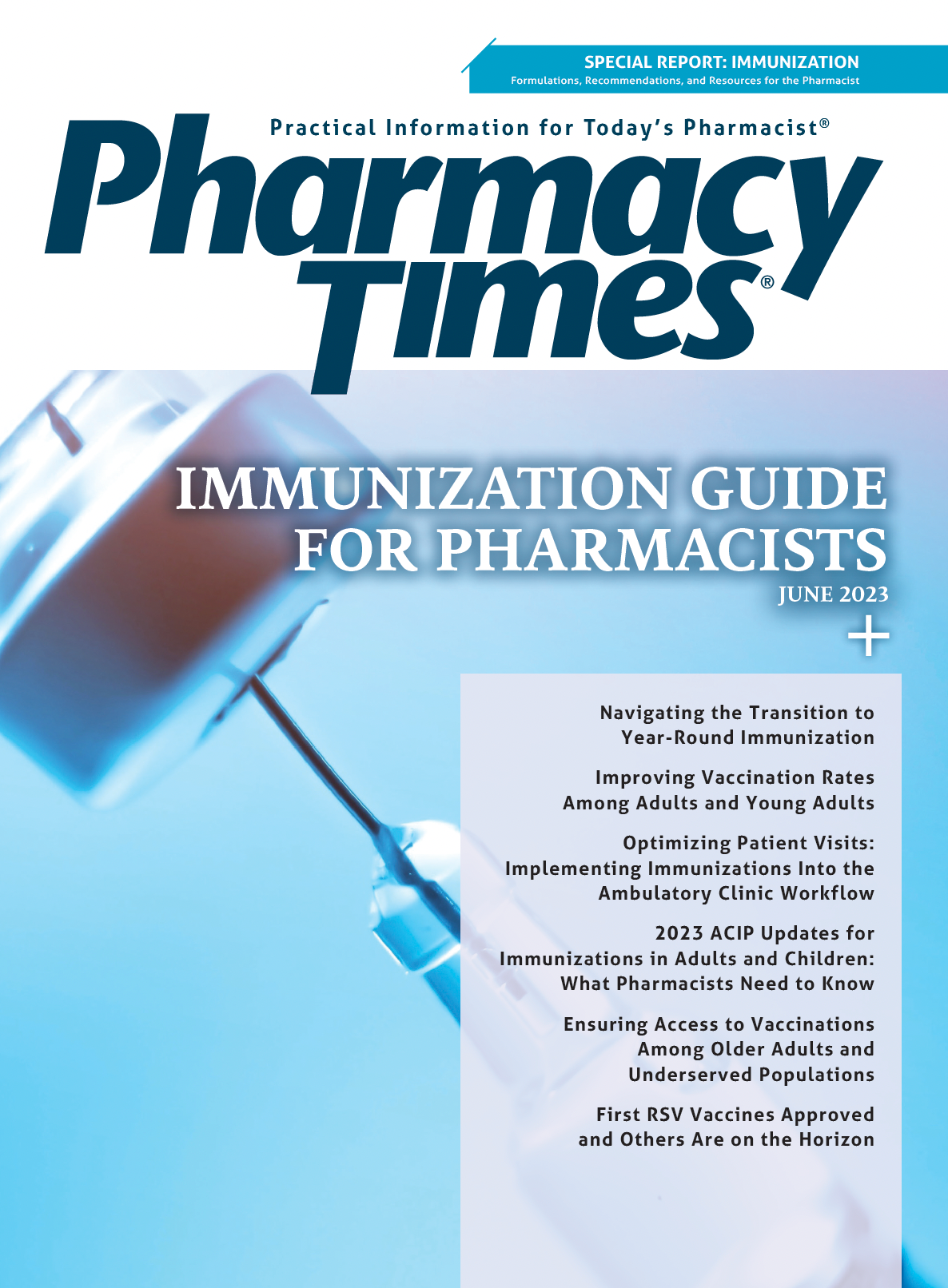 June 2023 Immunization Guide for Pharmacists