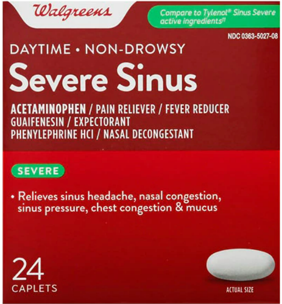 Daily OTC Pearl: OTC Severe Sinus Medication