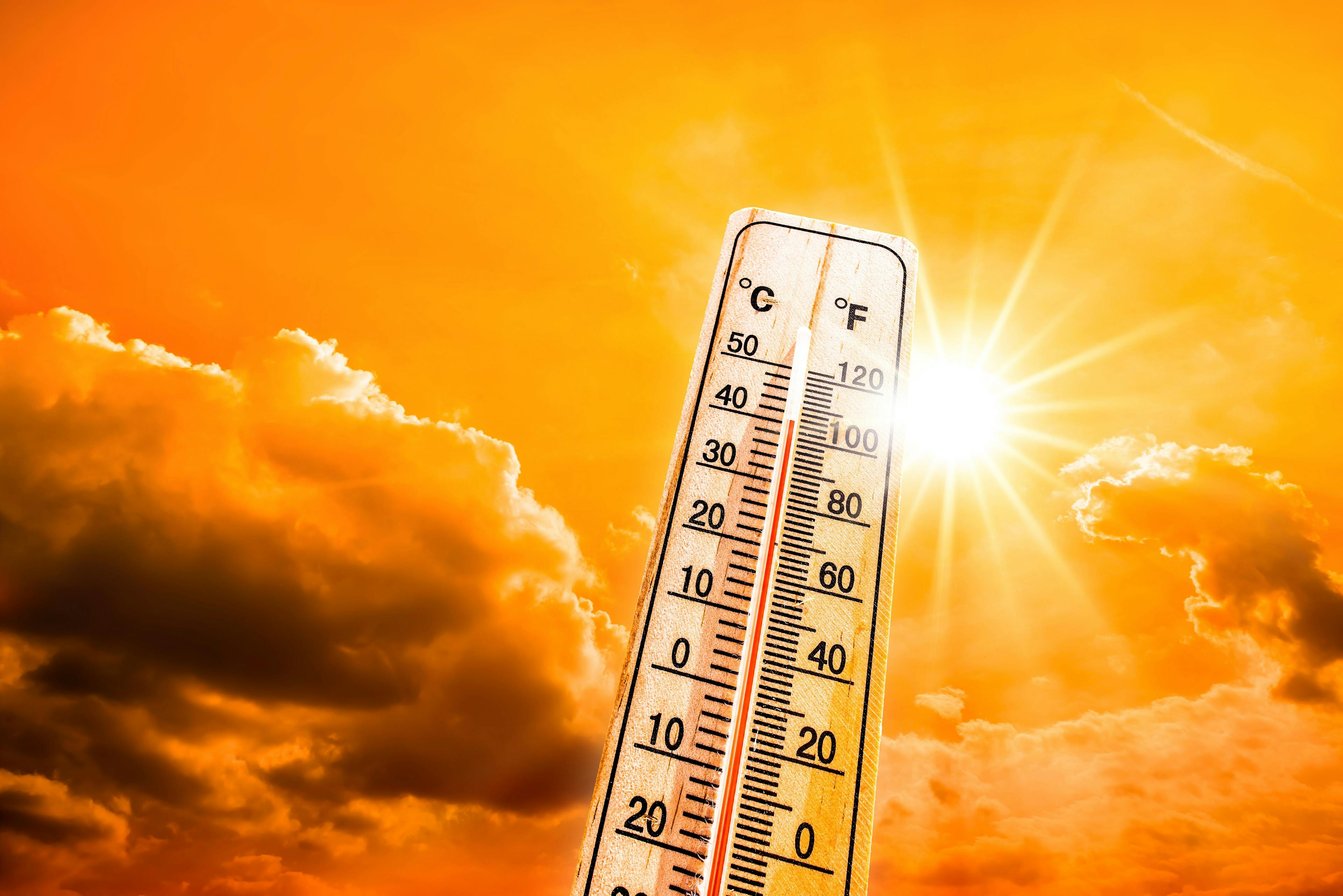 Thermometer in heat wave | Günter Albers | stock.adobe.com
