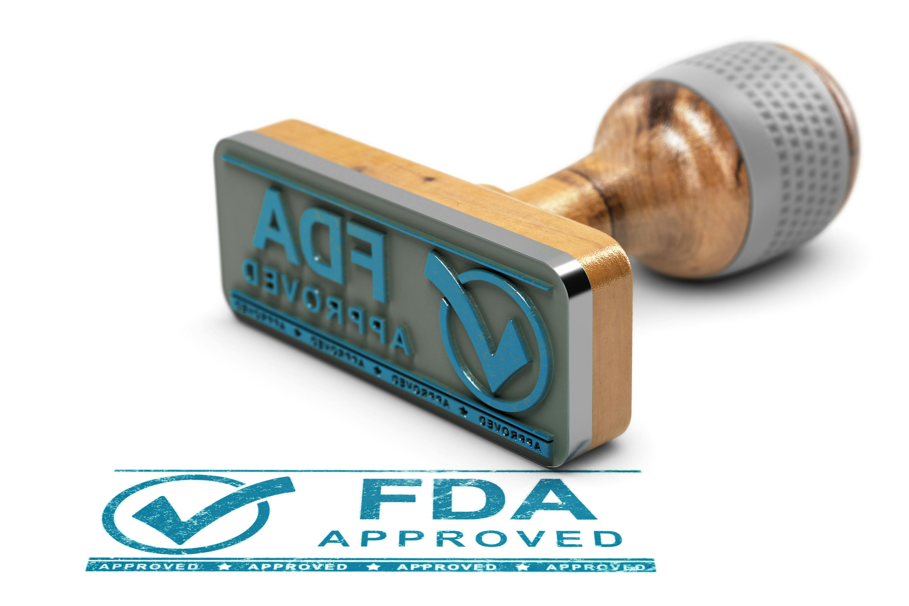 FDA approval stamp -- Image credit: Olivier Le Moal | stock.adobe.com