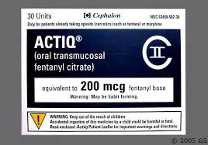 Daily Medication Pearl: Fentanyl Citrate (Actiq) 