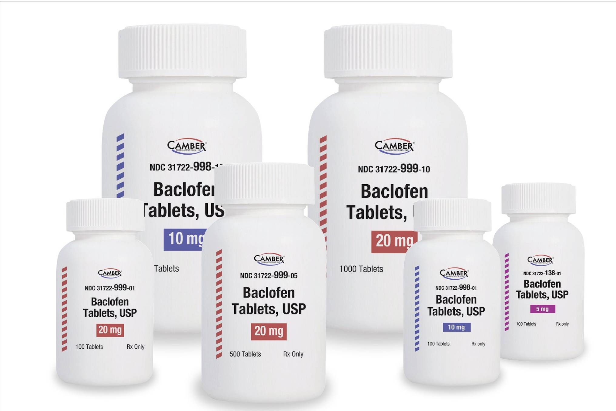 Camber Adds 5 mg Strength to Their Baclofen Portfolio