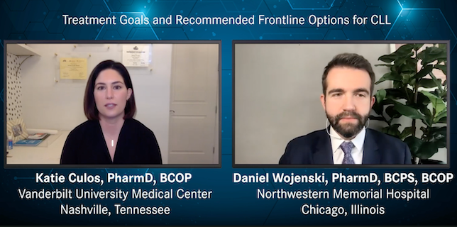 Treatment Goals and Recommended Frontline Options for CLL