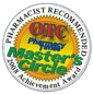 OTC Pharmacy Times Master's Circle seal - Pharmacist Recommended 2008 Achievement Awards