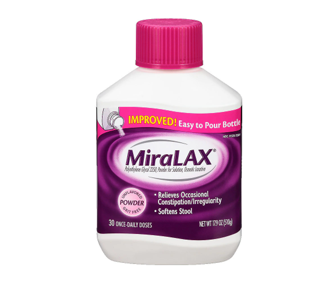 Daily OTC Pearl: MiraLAX (Polyethylene Glycol 3350)
