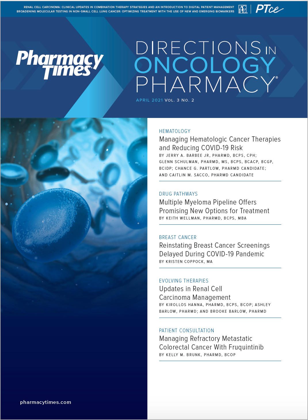 Directions in Oncology Pharmacy