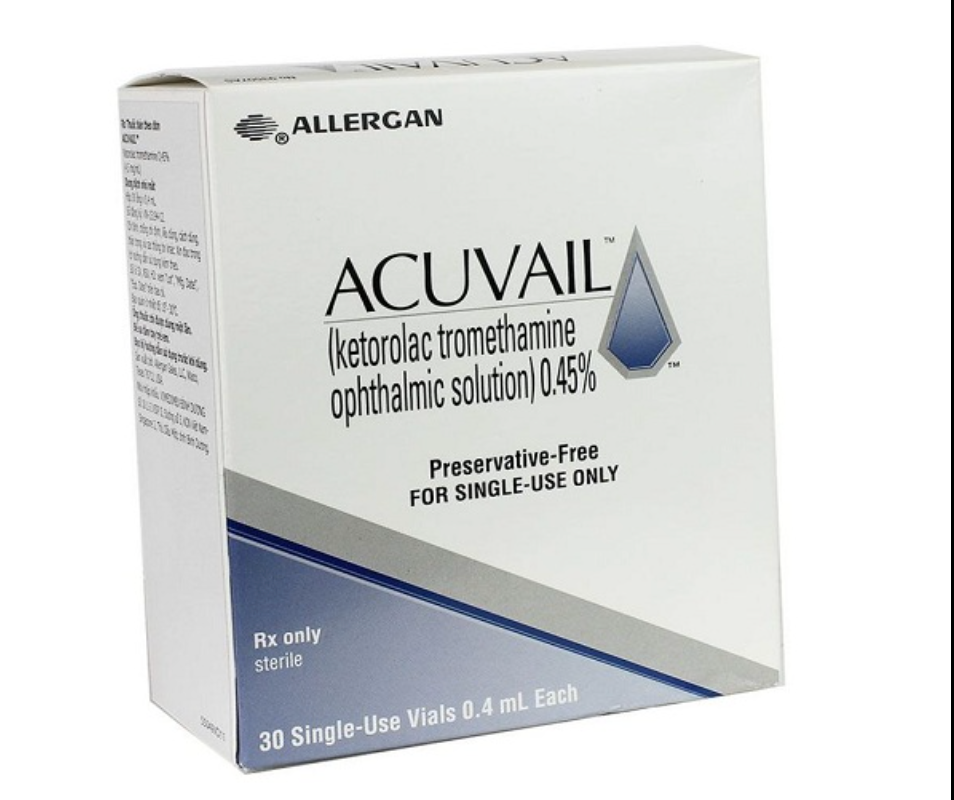 Daily Medication Pearl: Ketorolac Tromethamine Ophthalmic (Acuvail)